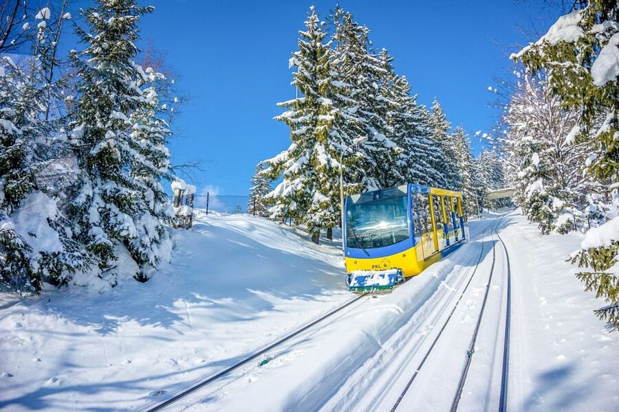 Krakow: Zakopane Day Tour with Optional Thermal Baths - Gubałowka Hill and the funicular ride