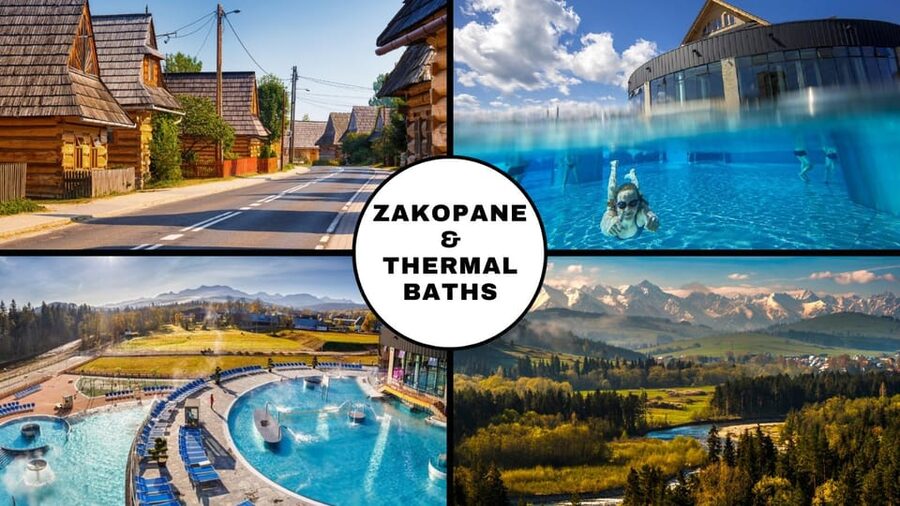 Krakow: Zakopane, Thermal Baths, Cable Car, Vodka, Oscypek - Riding the Gubalowka funicular above Zakopane