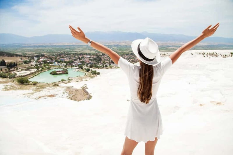 Kusadasi: Pamukkale Hot Spring & Hierapolis Small-Group Tour - Lunch, shopping, and the middle of the day