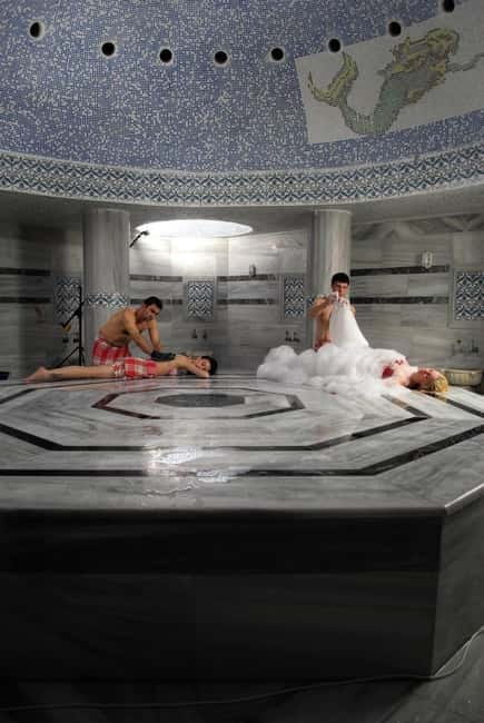 Kusadasi Turkish Bath - Pickup, timing, and the English-speaking service