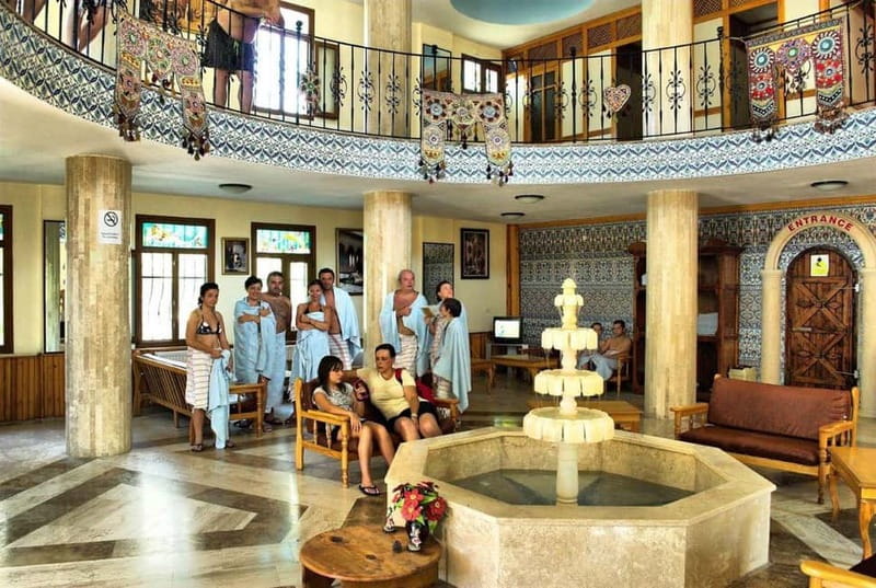 Kusadasi Turkish Bath - The beautiful setting adds value, but time matters more
