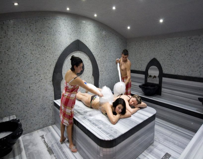 Kusadasi: Turkish Bath Experience with Hotel Pickup - Foam massage and the final wash