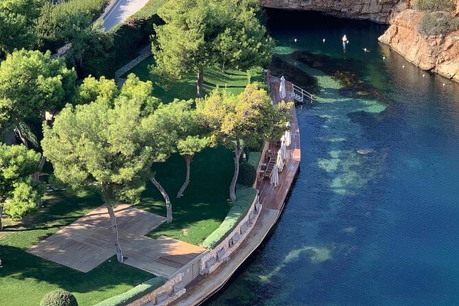 Lake Vouliagmeni Thermal Spa And Temple Of Poseidon Private Full Day Tour - Lunch beside the Attica coast