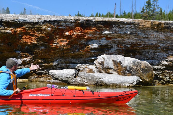 Lake Yellowstone Half Day Kayak Tours Past Geothermal Features - Meeting at Grant Village Marina at 8:30 am