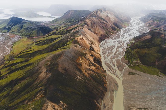 Landmannalaugar Geothermal area - Super Jeep Day Tour - Contorted lava flows and the Laugarhraun hike