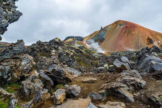 Landmannalaugar Hiking, Haifoss Waterfall and Hot Springs Tour - Bláhylur and Iceland’s volcanic past