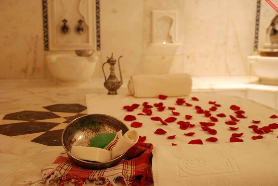 Marmaris Turkish Bath -Spa- Sauna, Scrub Foam & Oil Massage - Foam massage: the playful part of the visit