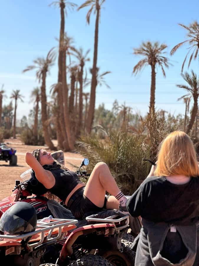 Marrakech Tour: Quad bike, Lunch in Palm Grove, Hammam & SPA - From Marrakech to the Agafay riding area