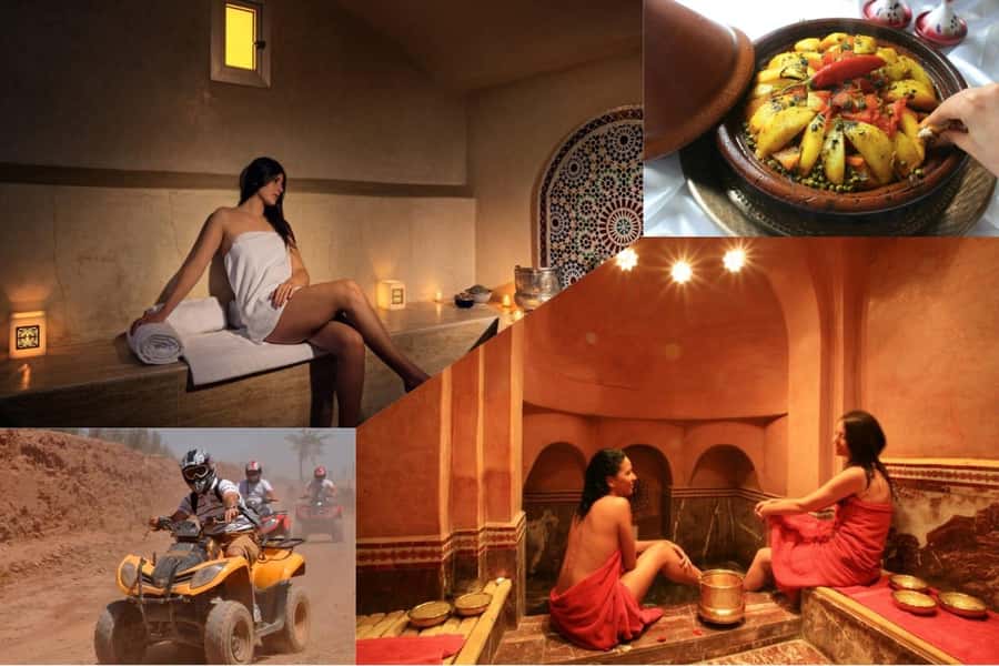 Marrakech Tour: Quad bike, Lunch in Palm Grove, Hammam & SPA - The one-hour quad ride and safety briefing