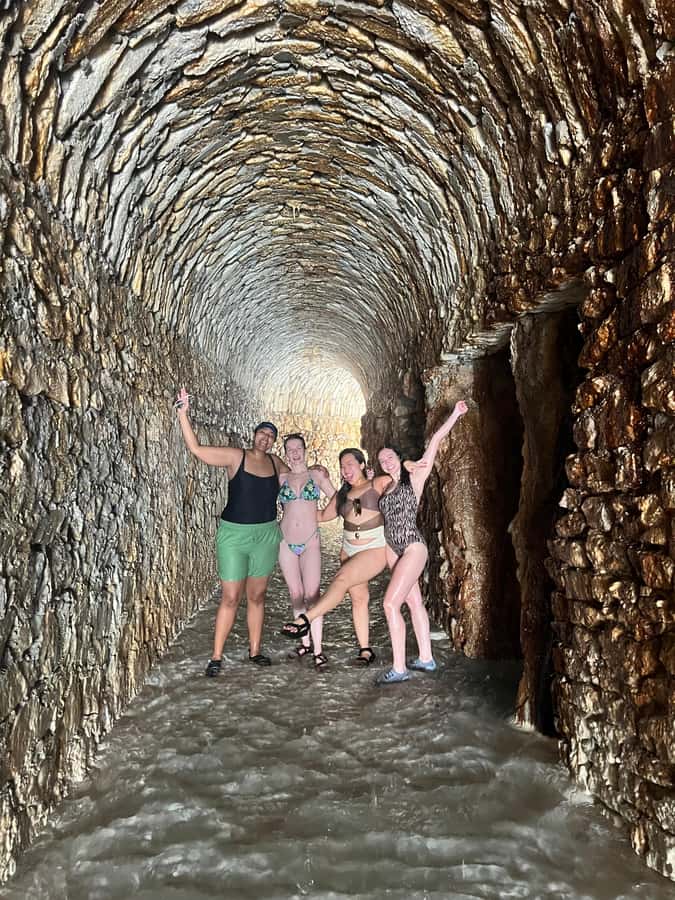 Mexico City: Tolantongo Caves, hot springs, and natural pools - The hot springs river and two hours of free time