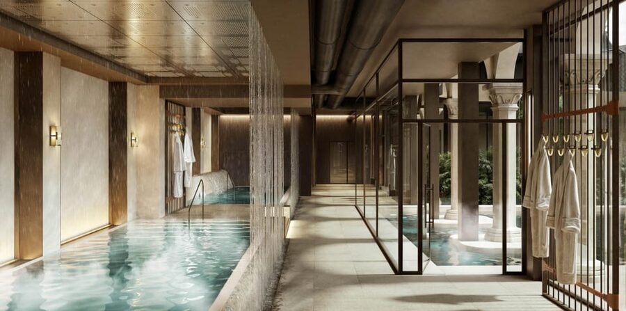 Milan: De Montel Thermal Bath Entrance Ticket - Bistro dining and the terrace