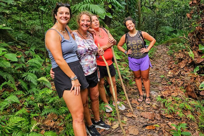 Mindfulness Rainforest Hike, Forest Bathing, Volcanic Hot Springs - Starting at Oualie Water Taxi Pier