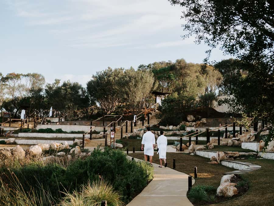 Mornington Peninsula: Hot Springs and Body Clay Ritual - Arriving at Bath House reception