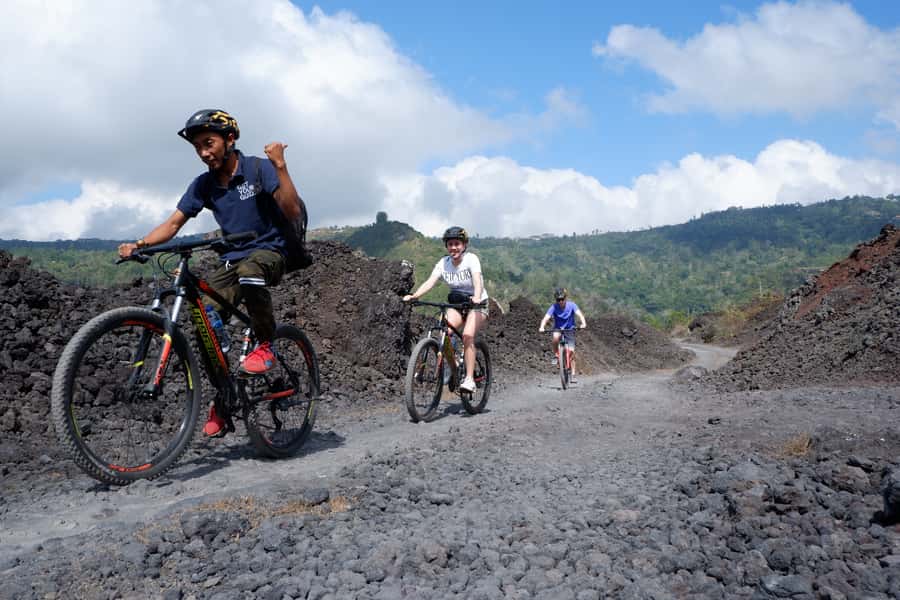Mount Batur: Black Lava Cycling Tour w/ Natural Hot Spring - What the $42 price really buys you