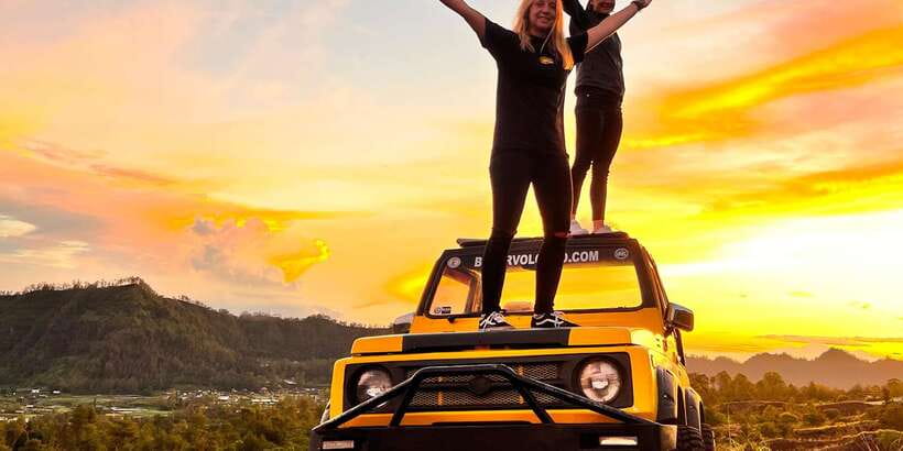 Mount Batur Jeep Sunrise & Hot Spring &coffe with transport - The 3 a.m. start from Ubud