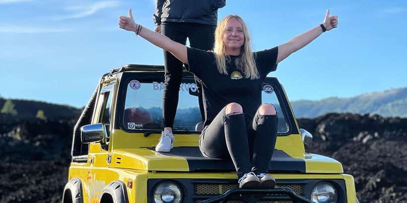 Mount Batur Jeep Sunrise & Hot Spring &coffe with transport - Sunrise from Mount Batur’s volcanic slopes