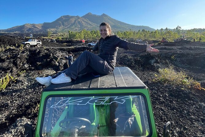 Mount Batur Jeep Tour: Sunrise, Black Lava,Black Sand &Hot Spring - Batur Natural Hot Springs beside the lake