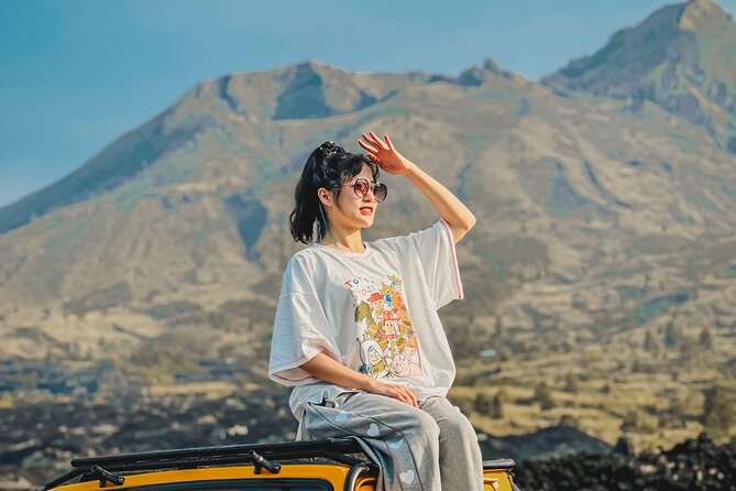 Mount Batur Sunrise By Private Jeep include Hot Spring - The 1963 black lava fields