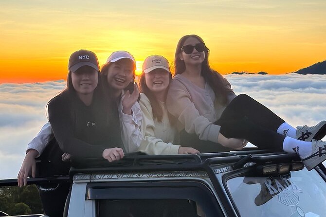 Mount Batur Sunrise Jeep Tour with Natural Hot Spring - Black lava from the 1963 eruption