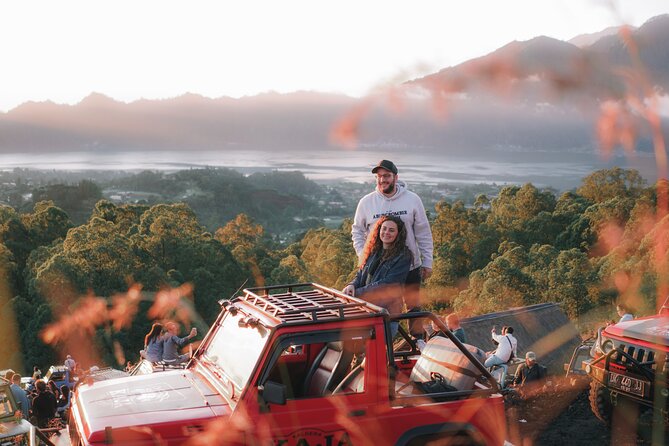 Mount Batur Sunrise Jeep Tour with Optional Activities - Black Lava Fields after the sun comes up