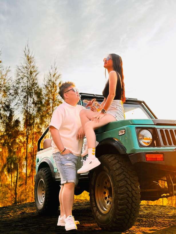 Mount Batur Sunset/Sunrise Jeep Tour & Natural Hot Springs - Mount Batur by jeep instead of on foot