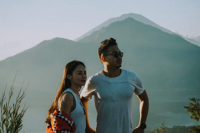 Mount Batur Trekking & Hot Spring in Kintamani - The summit view: Mount Abang, Mount Agung, and beyond
