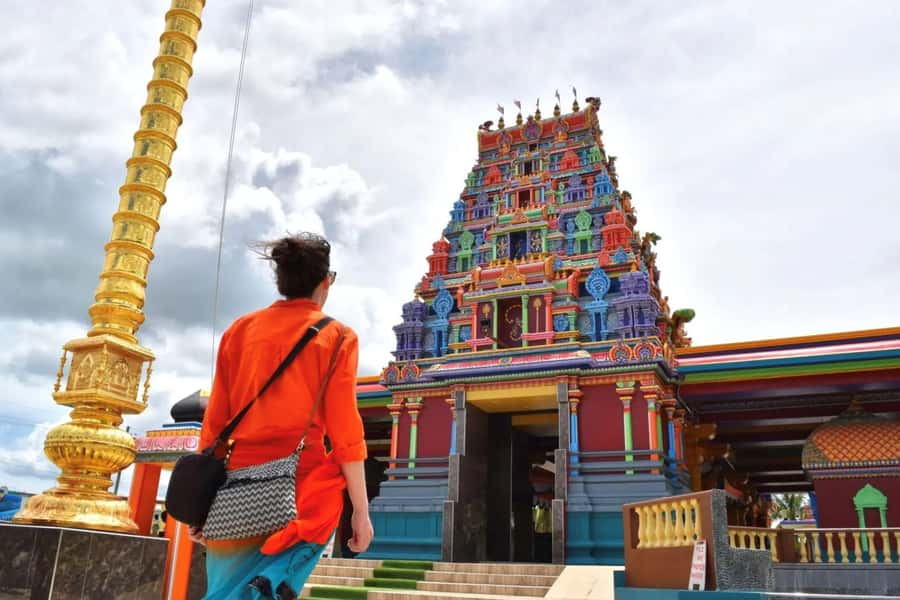 Nadi: Garden Village Hot Spring & Temple Highlights Tour - Sri Siva Subramaniya Temple: A Bright Start