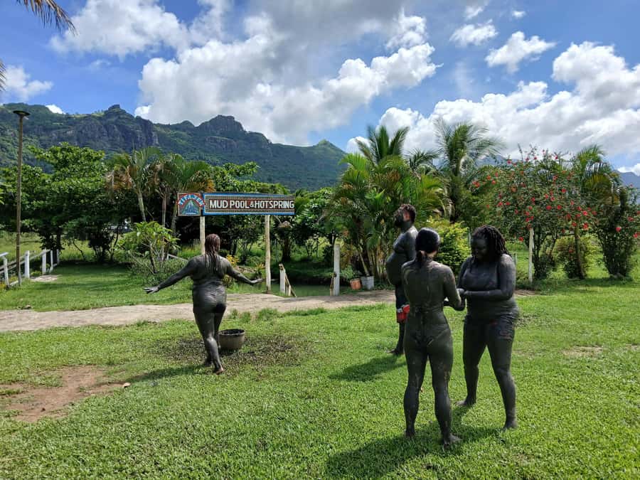 NADI-SABETO: Tifajek Hot Spring and Mudpool Natural Spa - The mud pool bath and hot spring bath