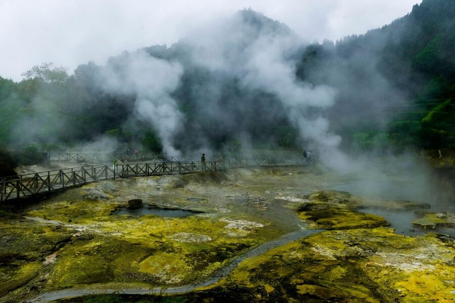 Nordeste: Waterfall, Hot Spring and Viewpoints Full-Day Tour - Three viewpoints along the northern coast