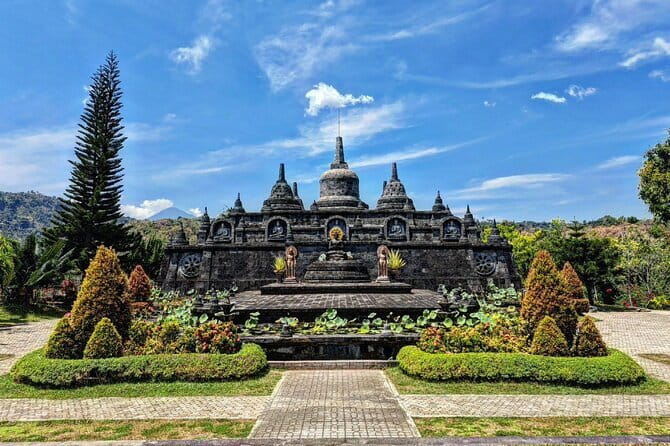 North Bali highlights: Buddhist temple, Waterfall & hot spring - Banjar Hot Springs brings a warm pause