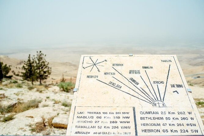 One Day Tour Madaba, Mt. Nebo, Baptism Site and Ma'in Hot Springs - Mount Nebo and the View Toward the Promised Land
