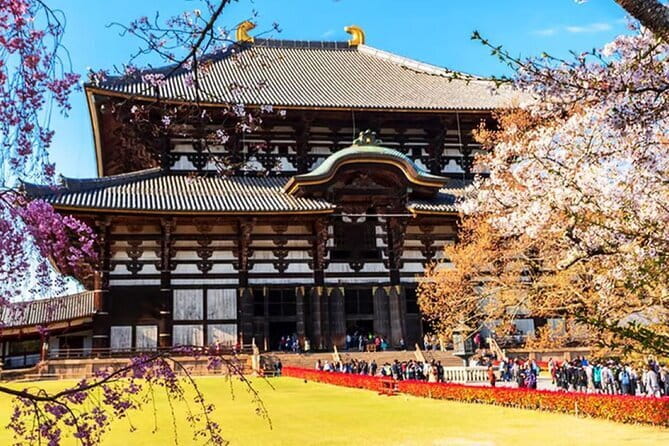 Osaka: Nara, Todaiji, Uji Matcha, and Hot Spring Tour - Tōdai-ji and the Great Buddha