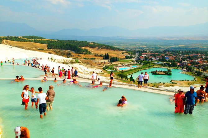 Pamukkale, Hot Springs, Travertines Tour Incl. Lunch f/Bodrum - Cleopatra’s Pool is currently off the table