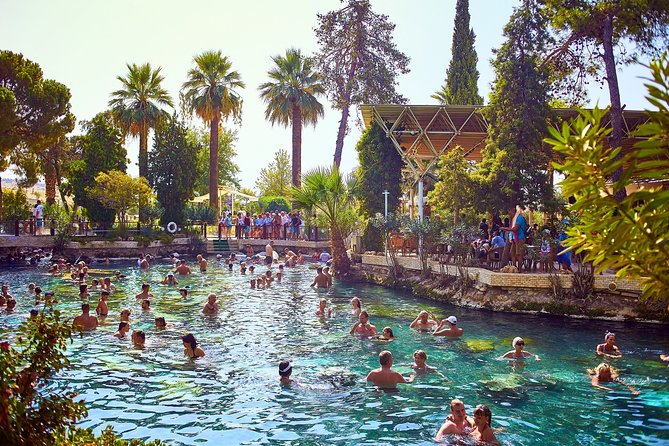 Pamukkale, Hot Springs, Travertines Tour Incl. Lunch f/Bodrum - Meals, commercial stops, and what is really included