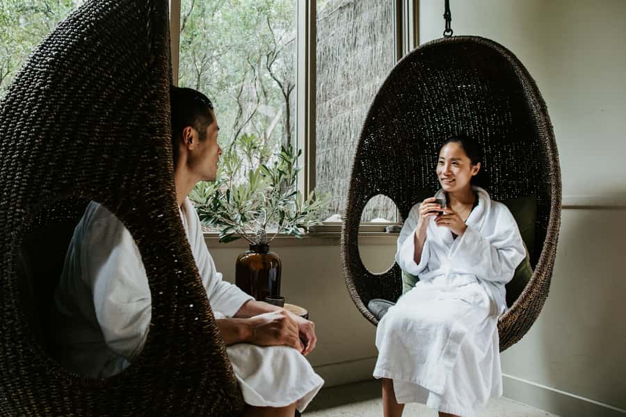 Peninsula Hot Springs: Private Sanctuary and Bathing - Arriving from Melbourne for a full day of bathing