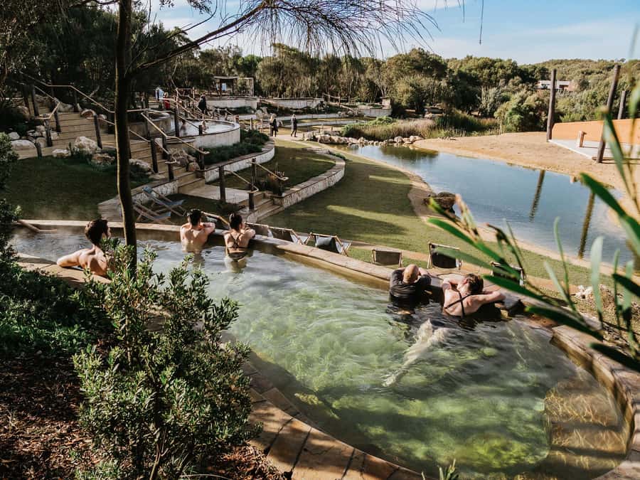 Peninsula Hot Springs: Private Sanctuary and Bathing - Thermal water, heat, and cold plunges