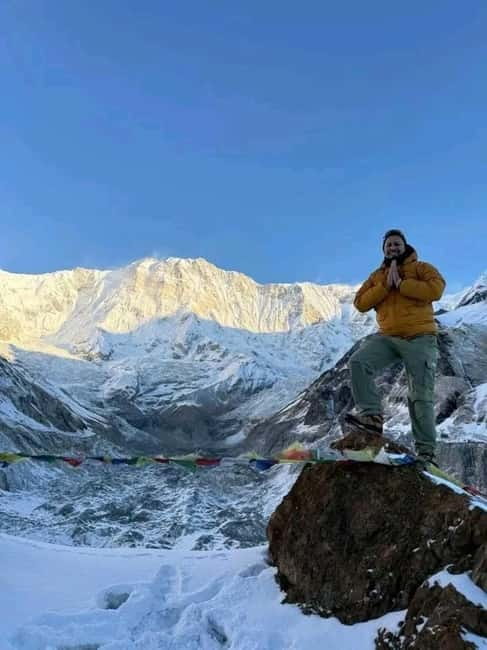 Pkr/Kathmandu: 5-Day Annapurna Base Camp & Hot spring Trek - Day four: Sunrise, then a long descent