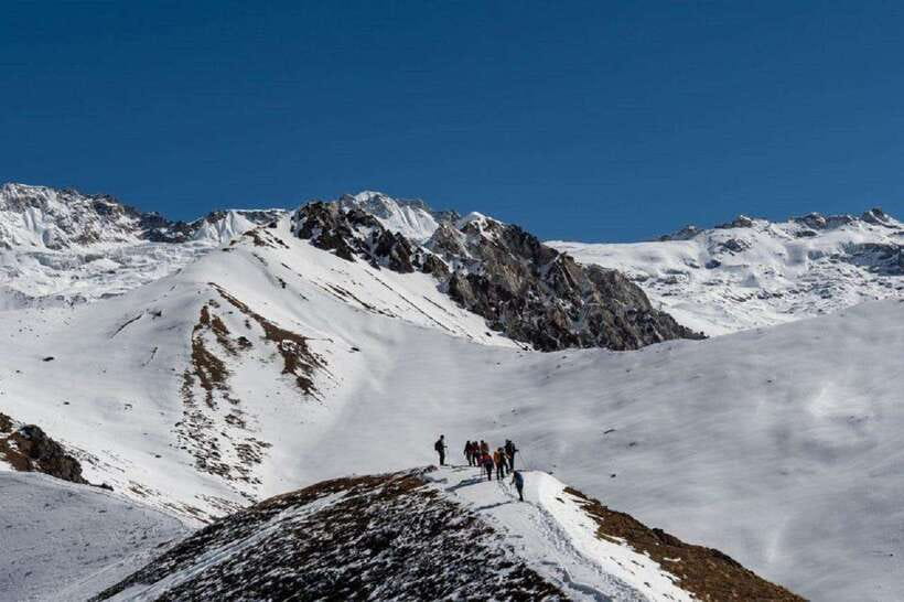 Pokhara: 7-Day Annapurna Base Camp Trek & Hot Spring - Day 5: Annapurna Base Camp to Bamboo at 2,335 meters