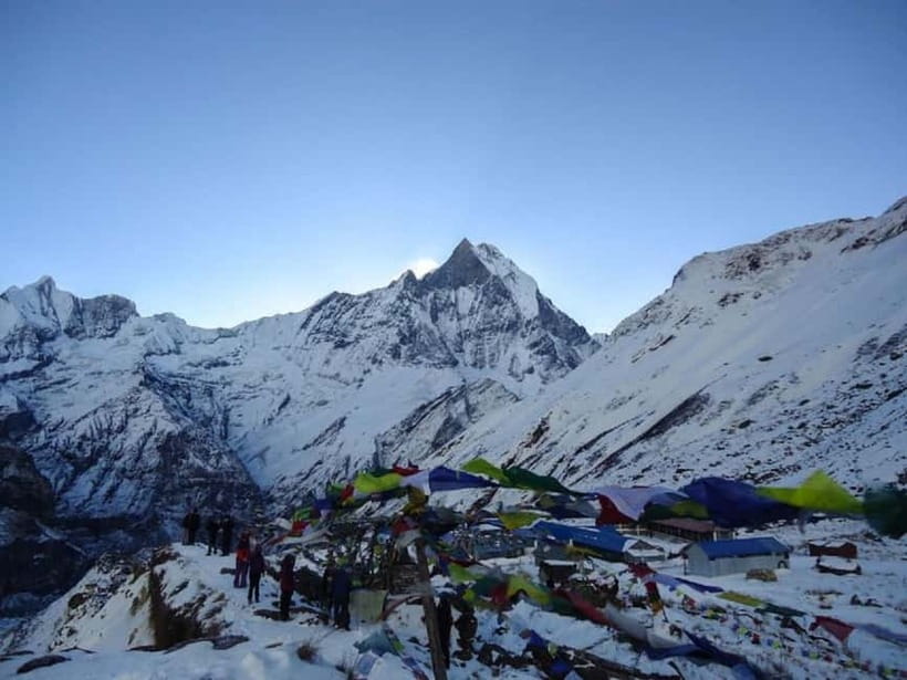 Pokhara: 7-Day Annapurna Base Camp Trek & Natural Hot Spring - Day 4: Himalaya to Machhapuchhre Base Camp and Annapurna Base Camp
