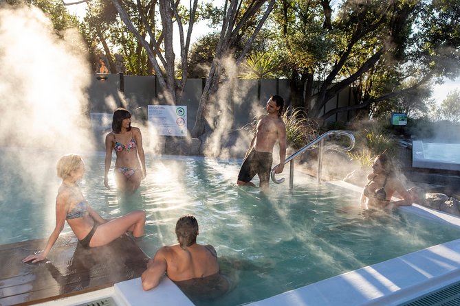 Polynesian Spa Rotorua: Pavilion (12+ yrs) Hot Pool Bathing - The lake-view pool is the highlight