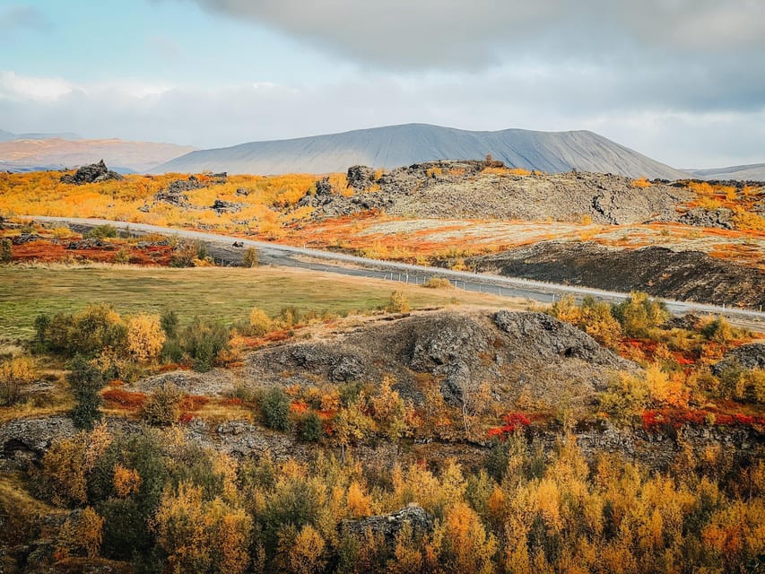 Port Akureyri: Godafoss Waterfall, Myvatn and Dettifoss - Dimmuborgir: lava shapes with a darker mood