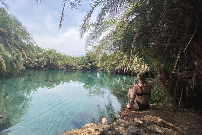 Private Day Trip to Kikuletwa Hot Springs in Kilimanjaro - The first sight of the blue pool