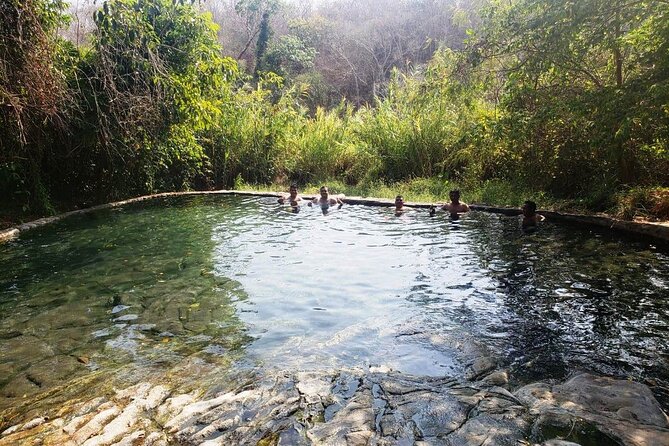 Private Excursion to the Hot Springs - The mountain pools above a rushing river