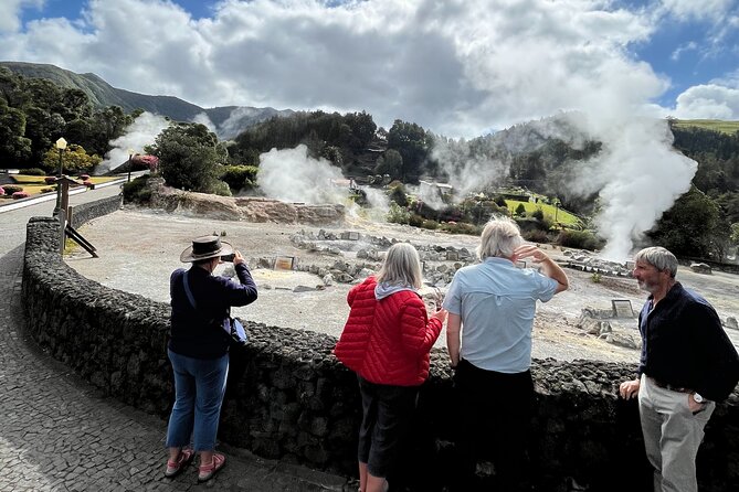 Private Full Day Tour Furnas – Thermal Pools & Botanical Garden - Furnas village and its bubbling geothermal zone