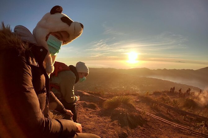 Private Mount batur Hiking and Natural Hot Springs - Reaching the summit before the sun