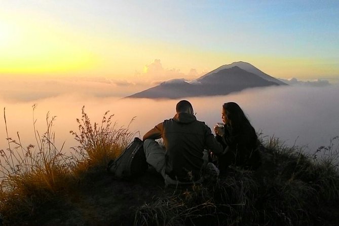 Private Tour Mount Batur Sunrise Trekking and Natural Hot Spring - Choosing the short or long route down