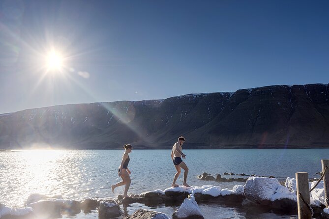 Private Tour to Golden Circle and Hvammsvík Hot Spring - Hvammsvík: Three Hours Beside Fjords and the Atlantic