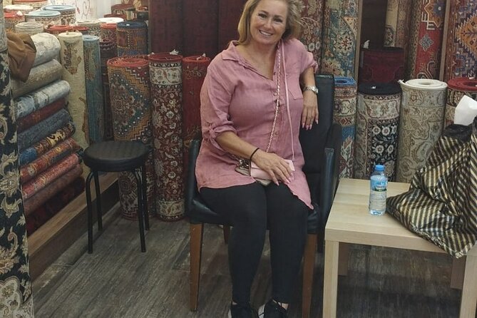 Private Turkish Bath, Ephesus & House of Virgin Mary with Lunch - Turkish lunch and the Can Carpet stop