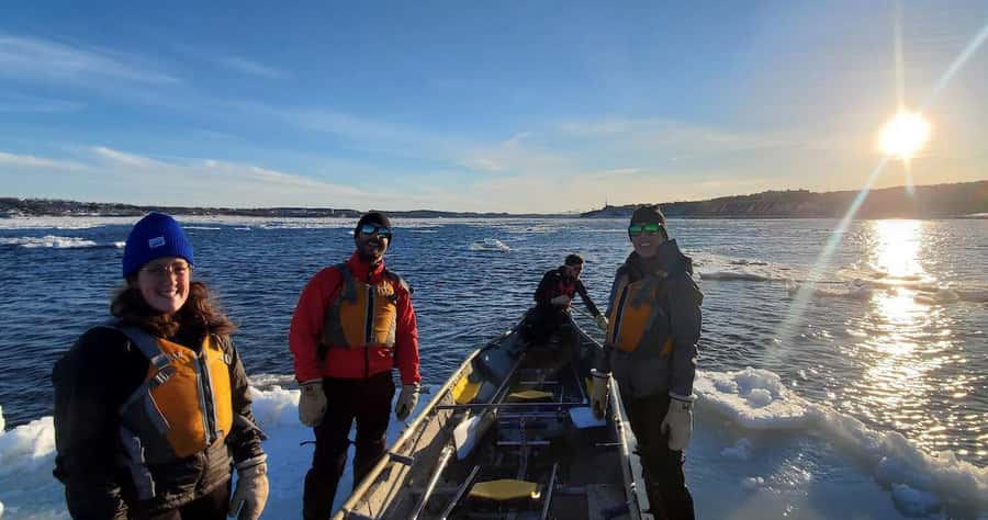 Quebec City: Sunset Ice Canoe Experience with Sauna - Is $157 a fair price?