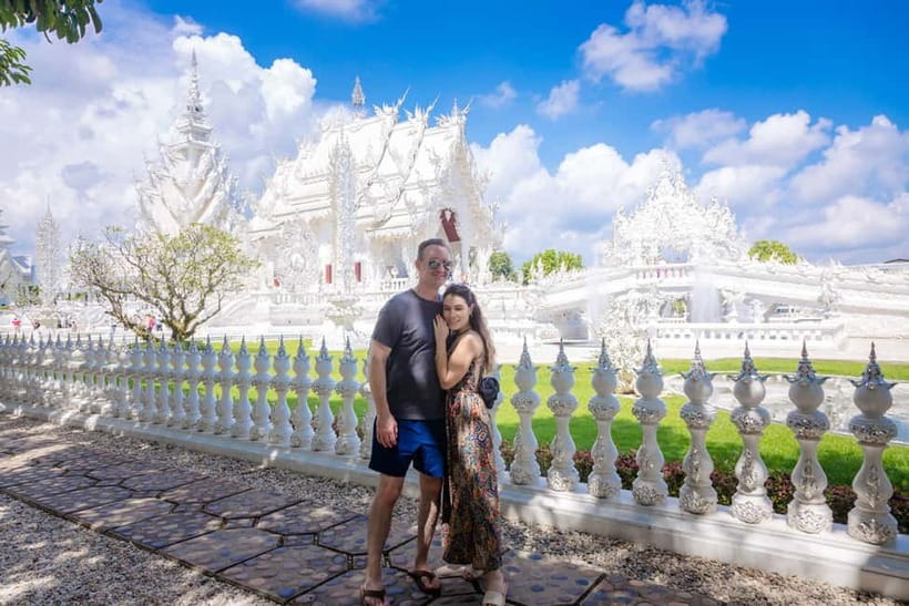 Red, Blue, White Temples & Hot Spring Trip from Chiang Mai - Starting early from Chiang Mai Old Town